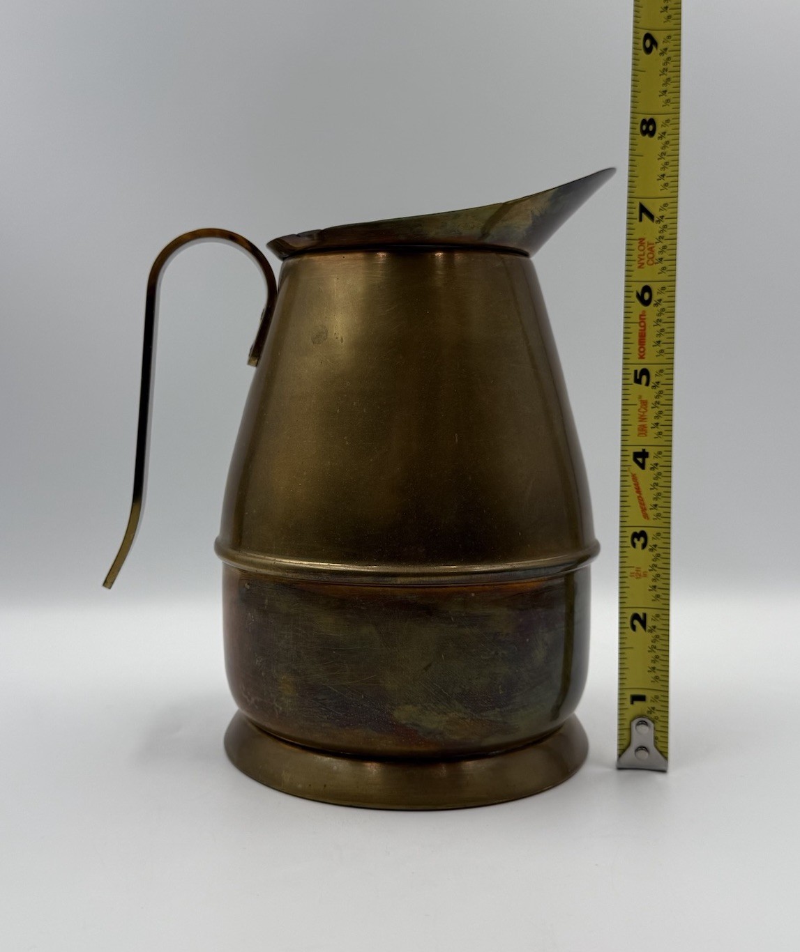 Maxwell Phillip Antique Brass Pitcher