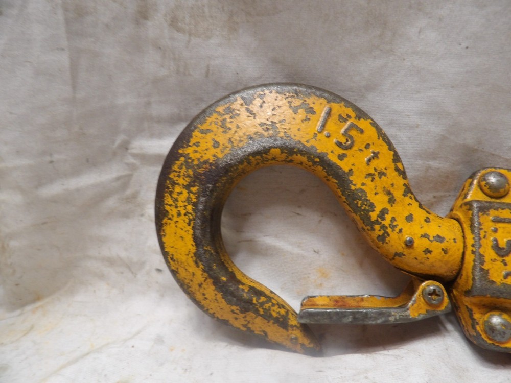 Harrington Hook for 1-1/2 - ton Chain Hoist