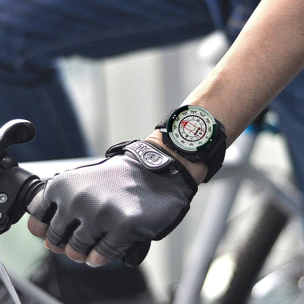 Diving Sighting Wrist Compass for Outdoor Orienteering Mountaineering Hiking