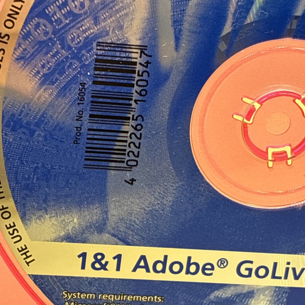 Adobe GoLive CS2 1 & 1 Adobe GoLive CS2 CD 2000