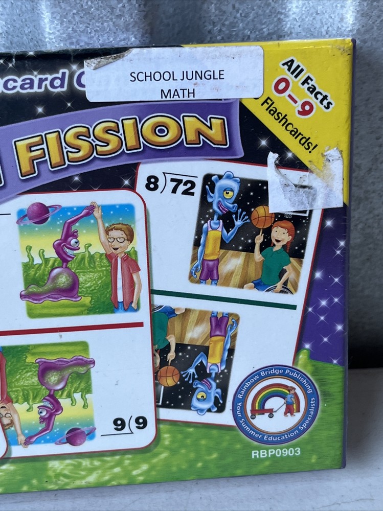 DEEP SPACE DIVISION FISSION FLASHCARD SET - NEW/SEALED