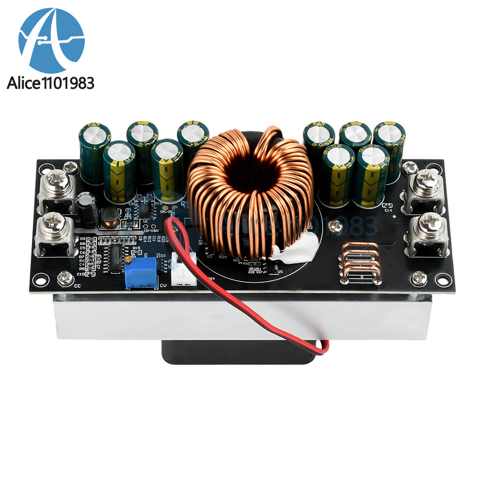 1500W DC-DC Buck Module Adjustable Step-Down Power Module 15-90V to 2.5-72V 50A