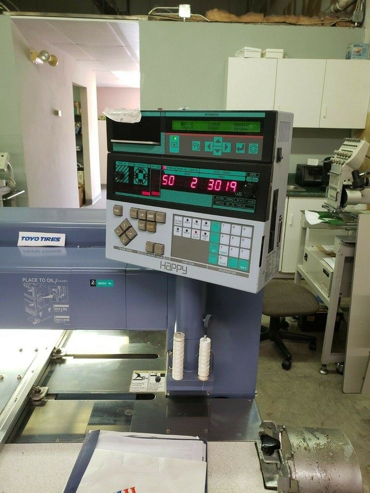 Happy 6 Head/ 10 Needle Embroidery Machine