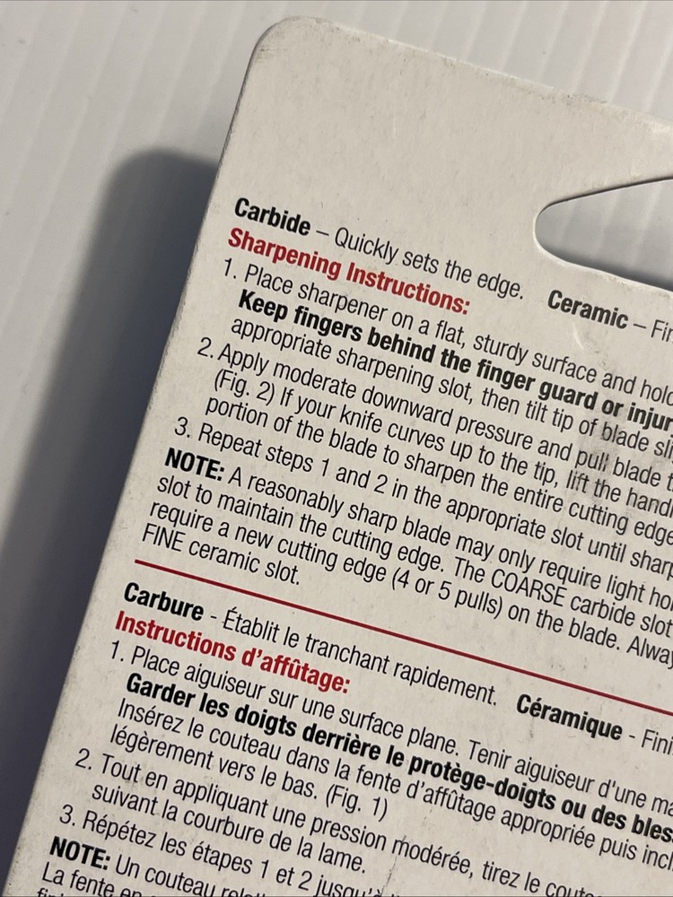 SMITH KNIFE SHARPENER 2 STEP NEW!!!