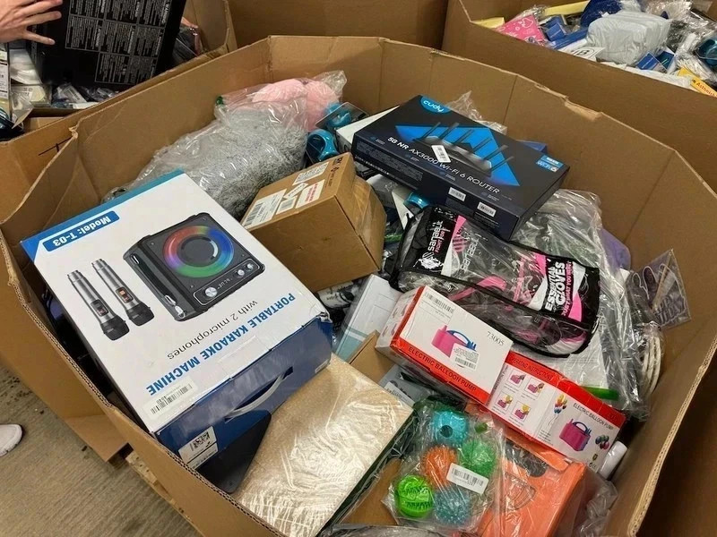 Retail Return Pallet Box – Amazon & Target Mixed Inventory