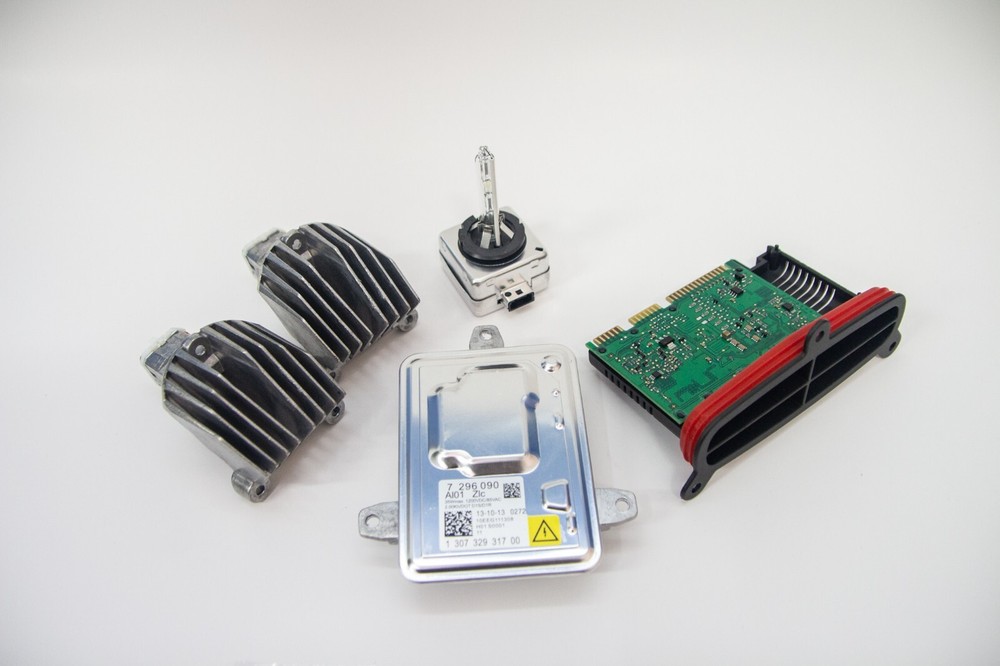 2014-2016 BMW 528I 535I Right Passenger Headlight Control Module Ballast Kit 5Pc
