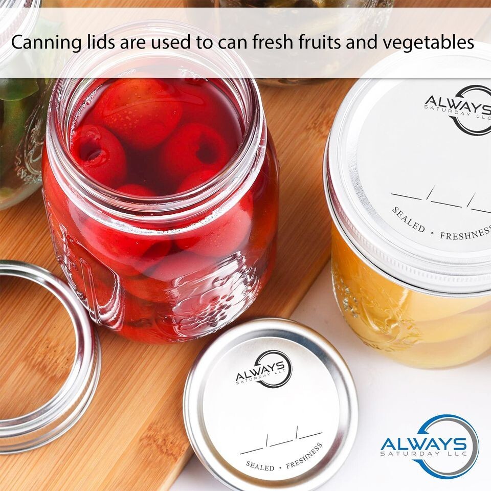 Canning Lids Wide mouth 114 Count