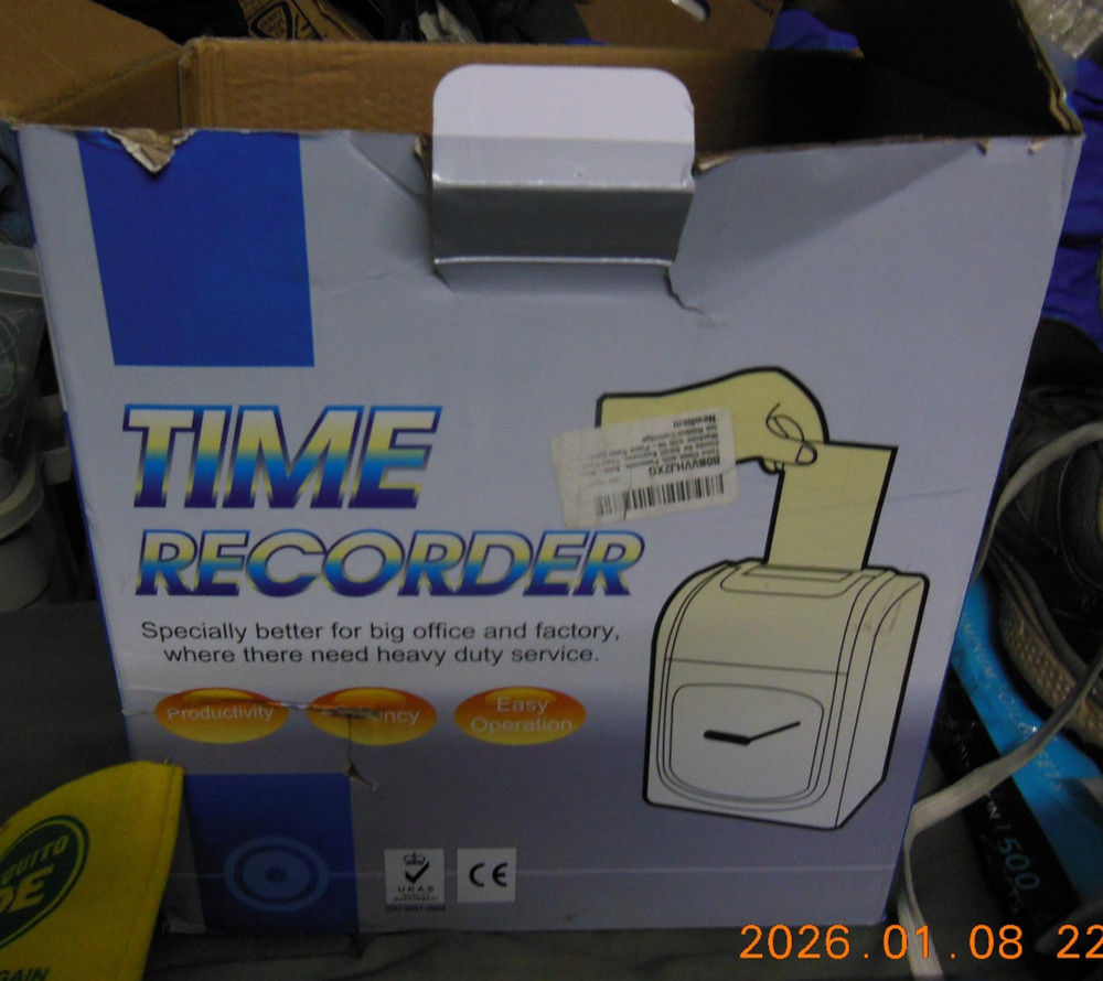 Time Clock with Passcode, Auto-Align Time Clocks for Small Business