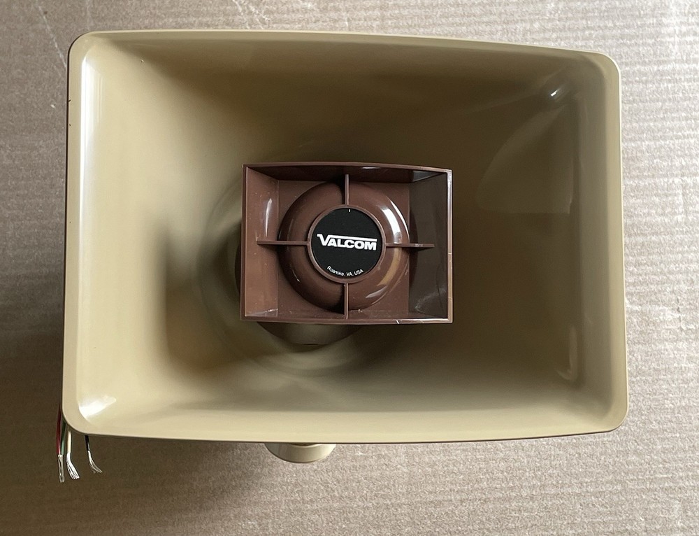 VALCOM 15 Watt Paging Horn Amplifier Model V-1036C
