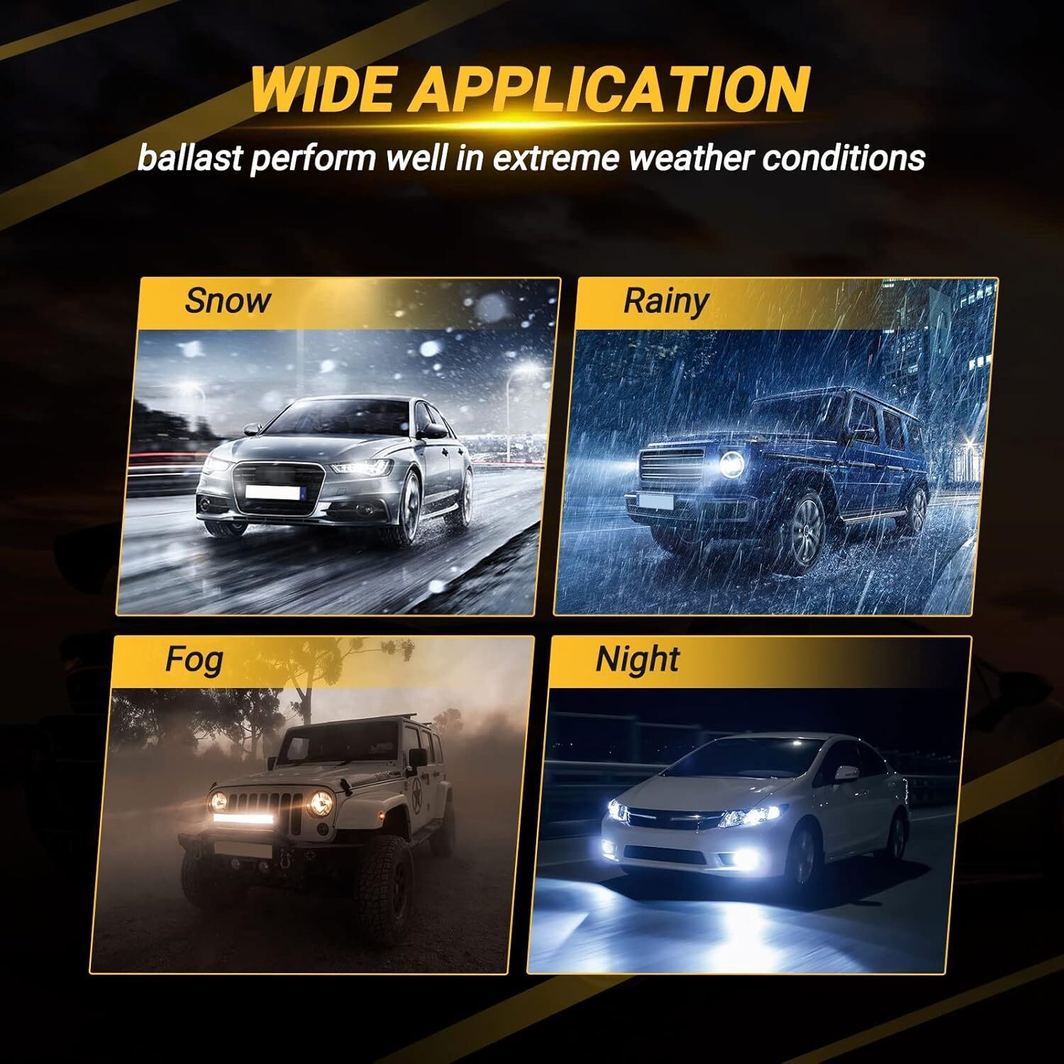 For 2007-2015 Infiniti G35 G37 Q40 Q50 Xenon Ballast Igniter HID D2S Bulb Kit