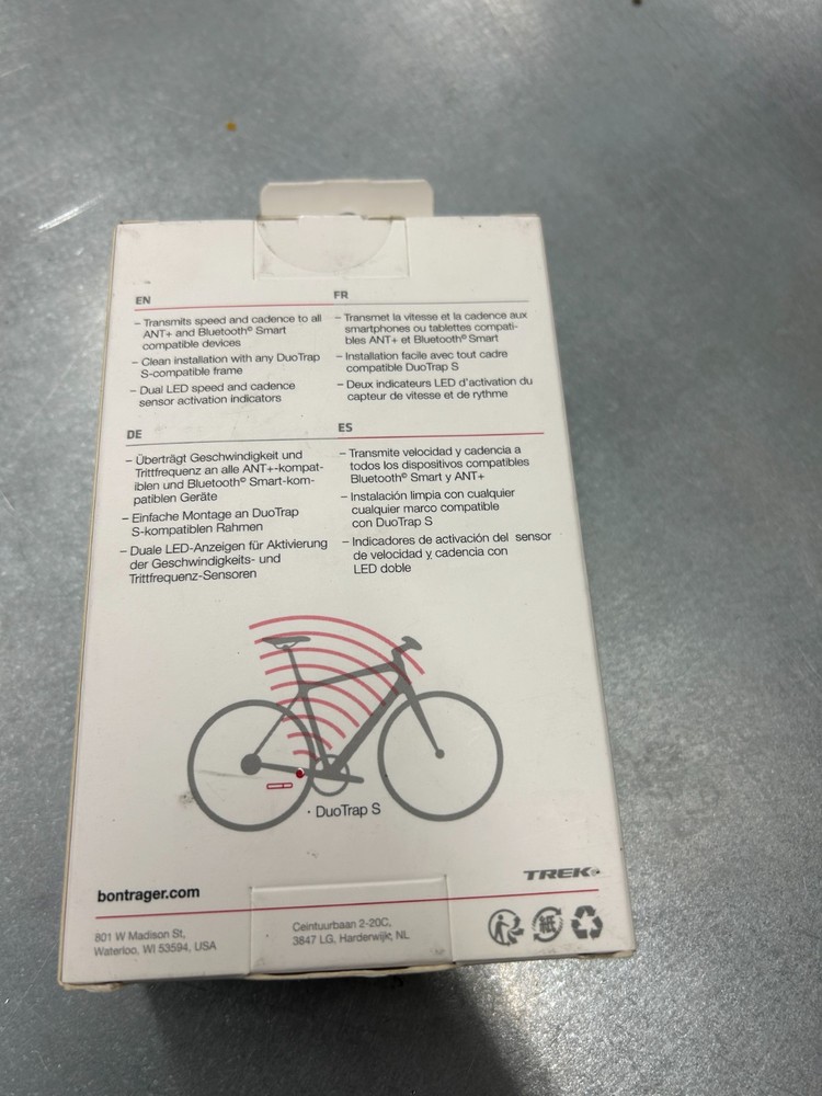 Bontrager DuoTrap S Digital Sensor - ANT+/Bluetooth