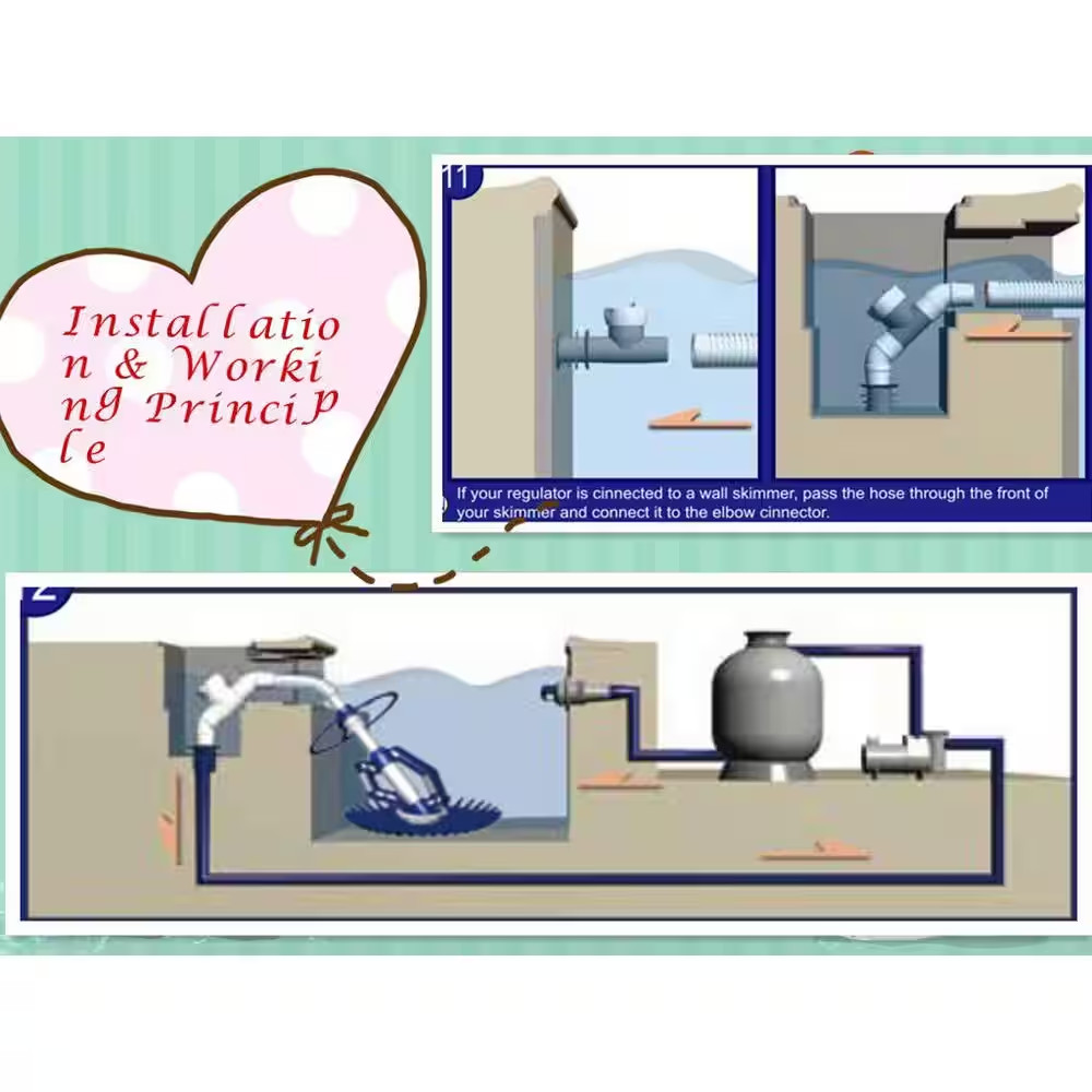 Automatic Suction Pool Vacuum Pool Vacuum Sweep Crawler Sweeper for in Ground Po