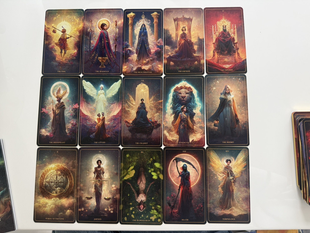 The Harmony Tarot deck by Christopher Lee 2022 OOP Indie