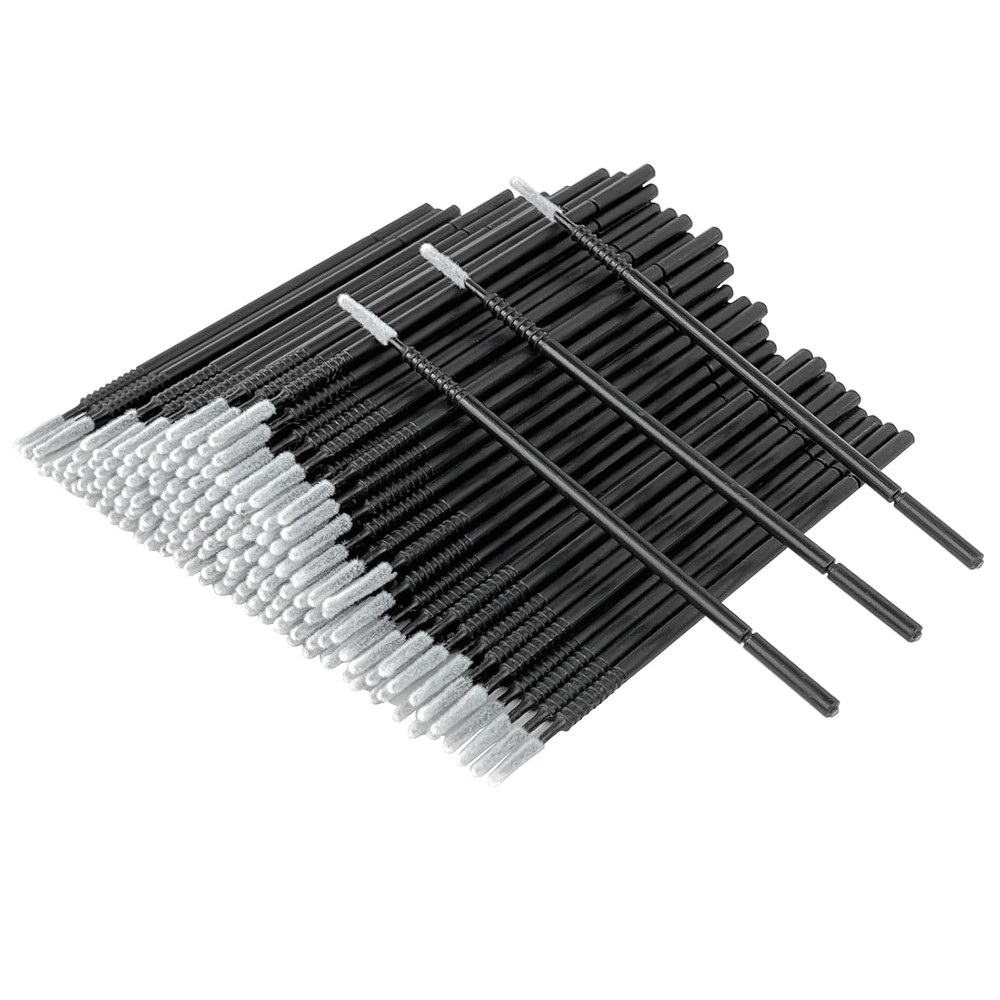 200 Pcs Disposable Micro Applicator Brush, Precision Lint Free Micro Swabs for E