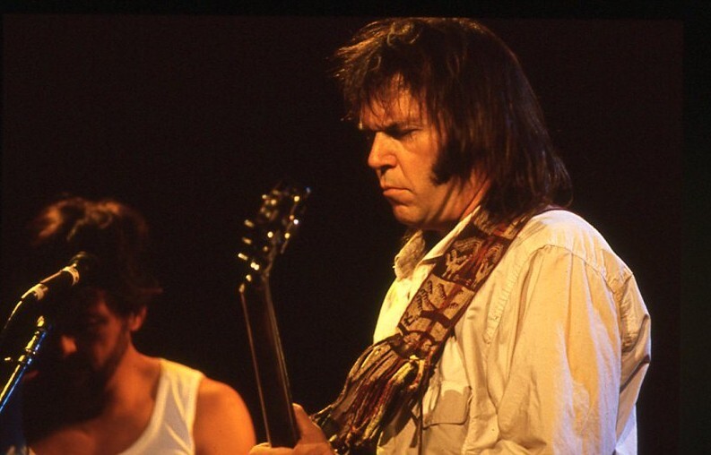 Neil Young  - Original 35 mm color film - Never printed or published