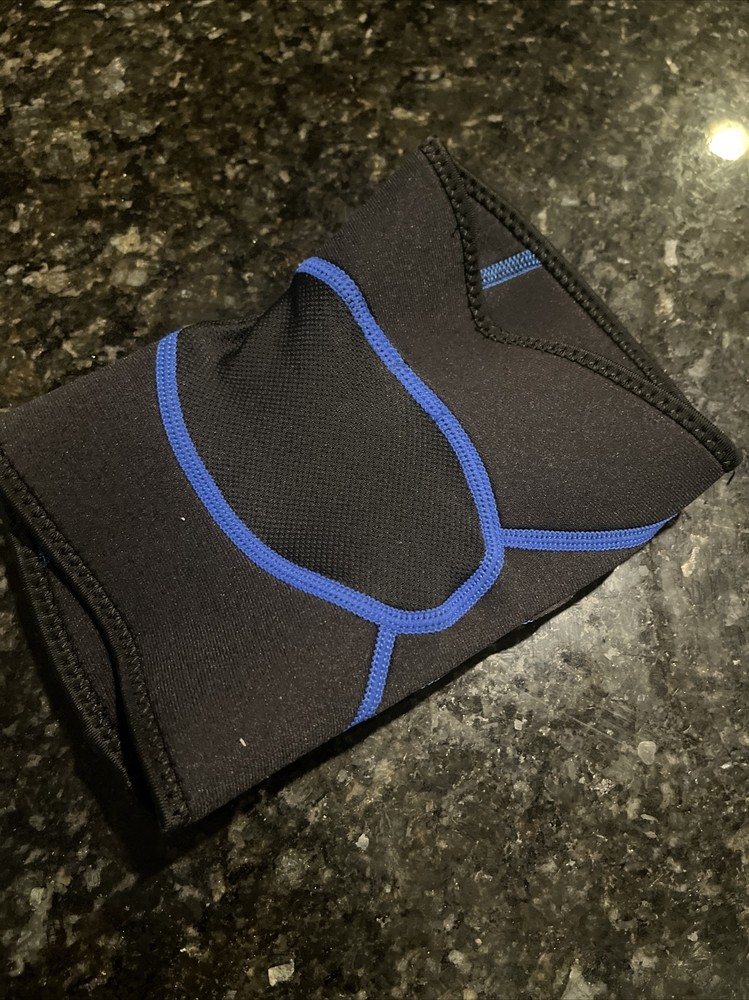 Asics Wrestling Knee Pad Black Size Small