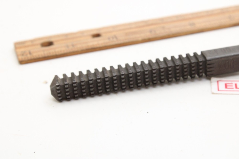 Mac Tools TRM8 Metric Thread Restoring File Red Rubber Handle USA