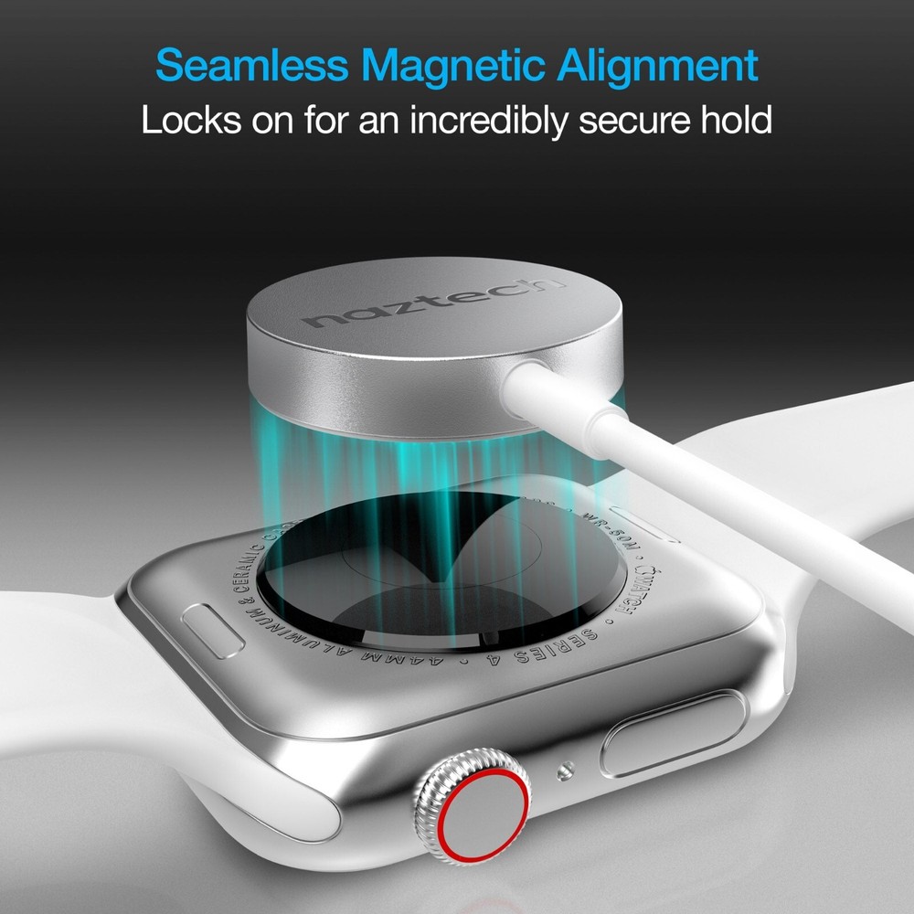 Naztech 3ft Magnetic Charging Cable for Apple Watch