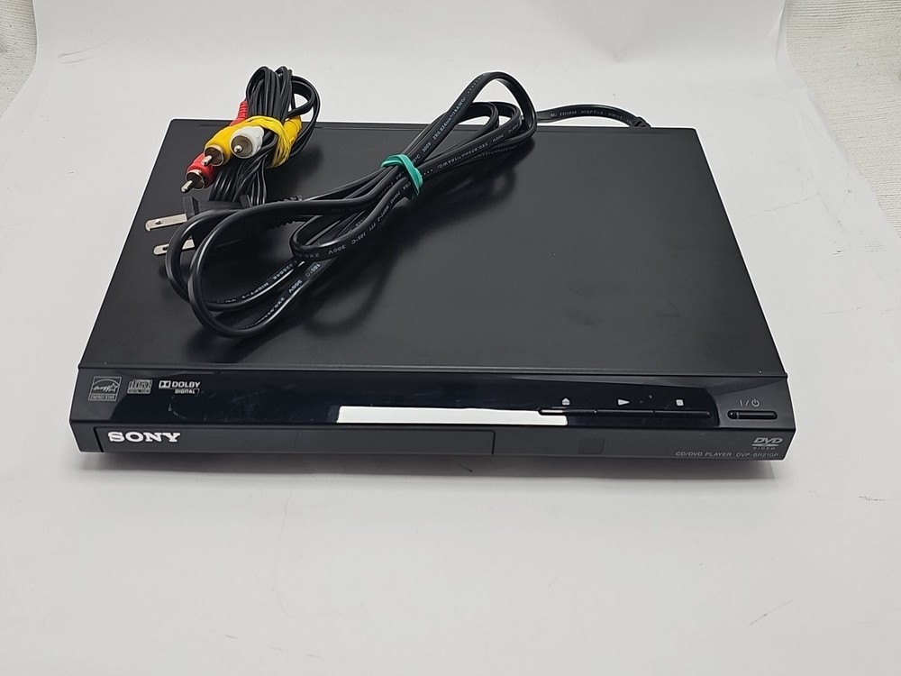 Sony DVD Player DVP-SR210P Tested Working. (NO REMOTE)
