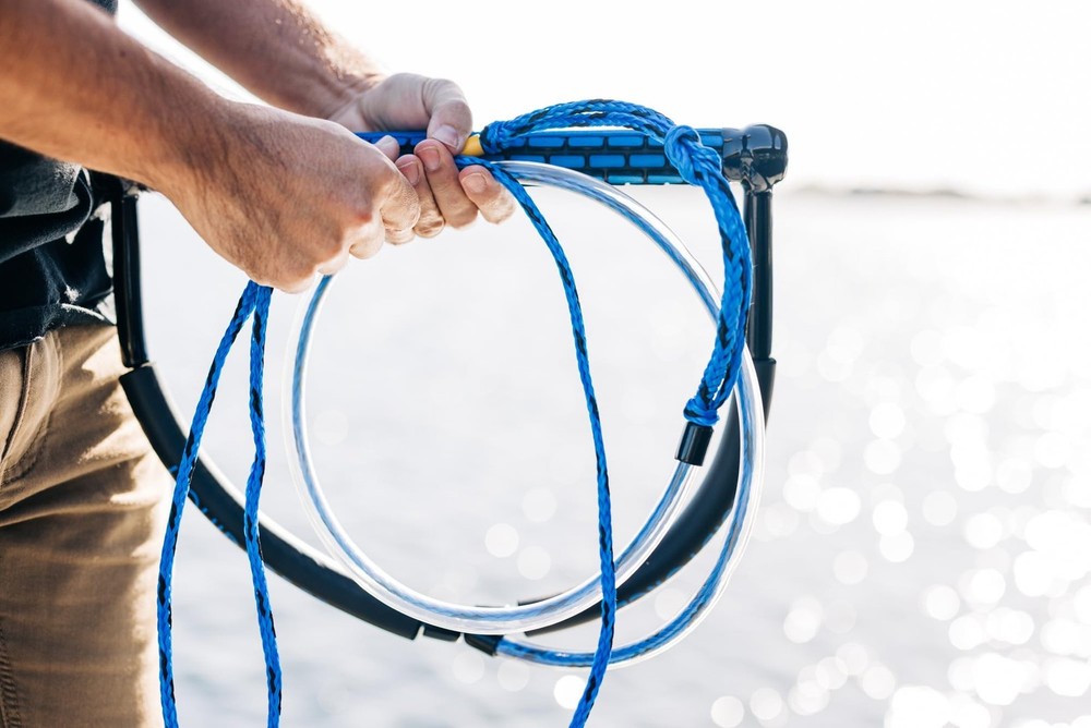 Liquid Force 2025 TR9 Wakeboard Rope and Handle Combo Blue