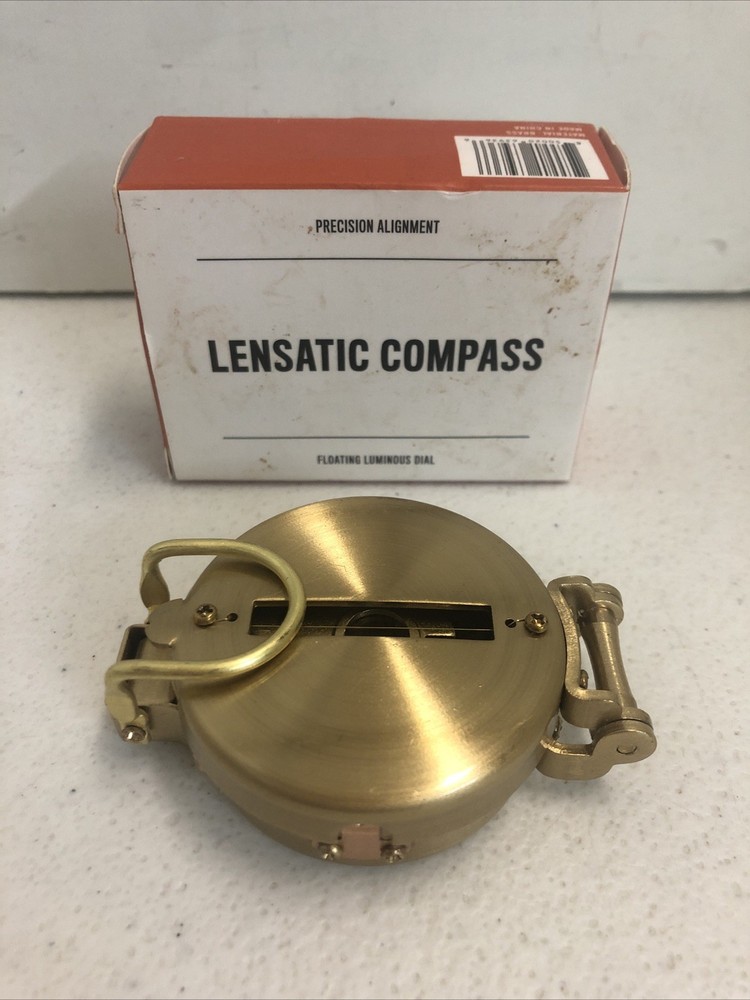 Wren Precision Alignment Lensatic Compass Floating Luminous Dial