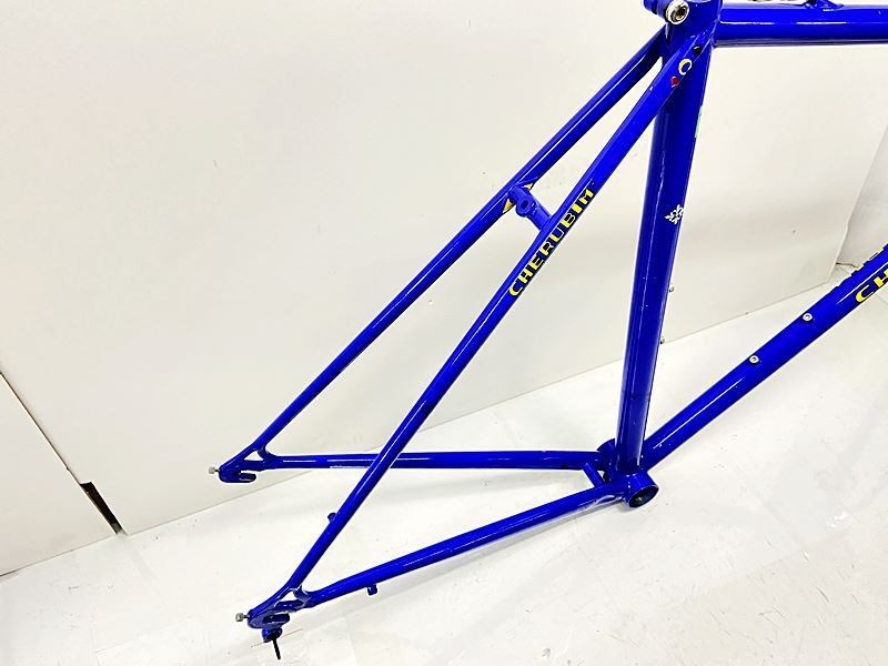 Cherubim Chromoly Road Frame Set Blue Vintage