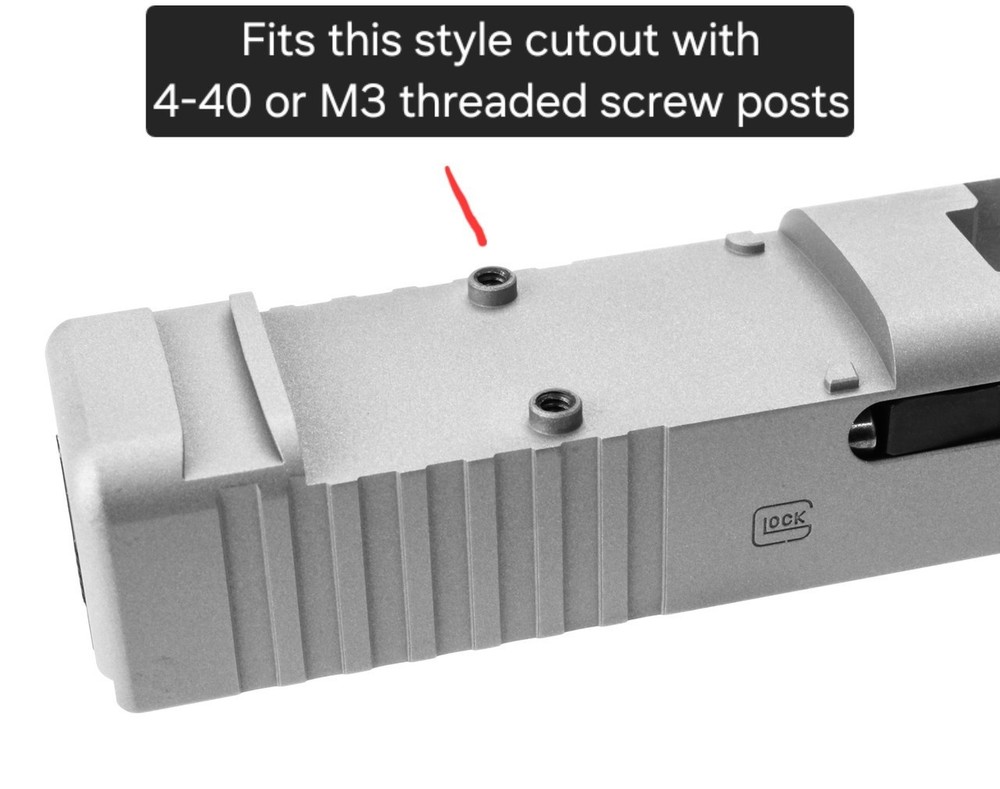 RMR-to-DeltaPoint Pro (4-40, M3) Optic Adapter