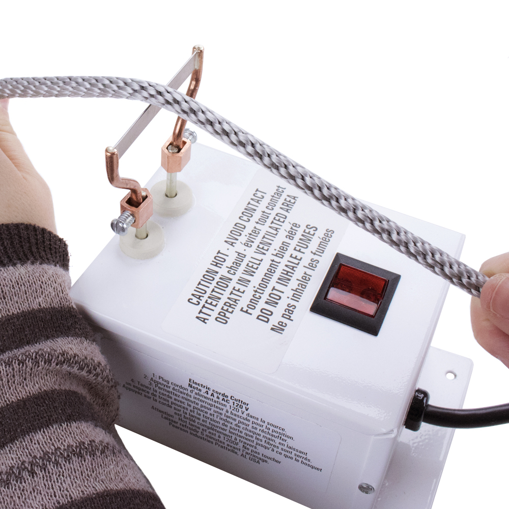 Premium Electric Rope Cutter Thermal Hot Blade Knife for Paracord Cord 120V 48W