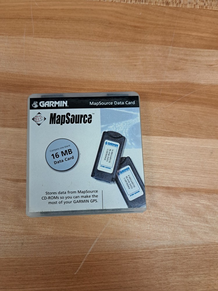 Garmin Map Source 16MB Blank Datacard. 010-10226-00