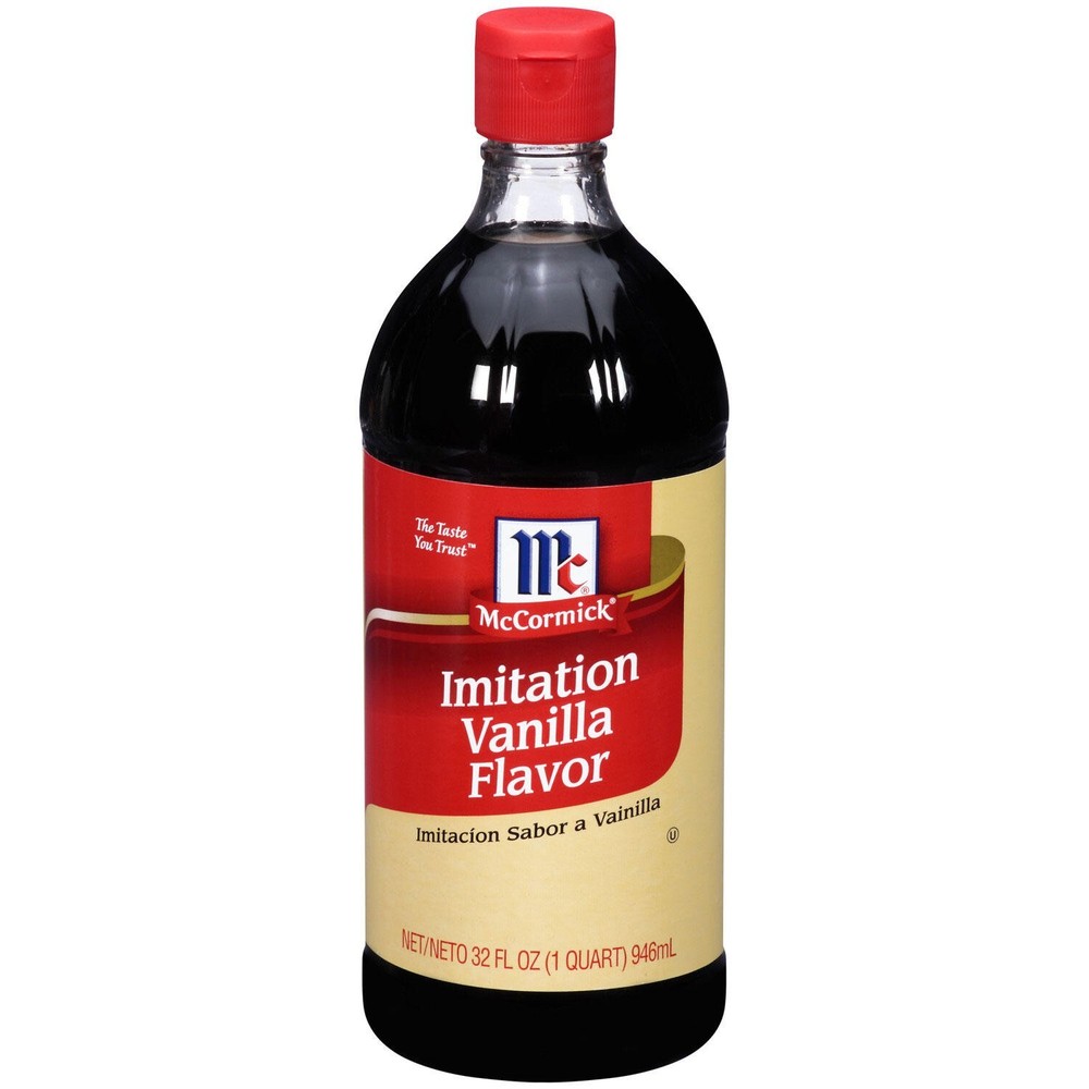 4 Pack - McCormick Imitation Vanilla Flavor 32 oz.