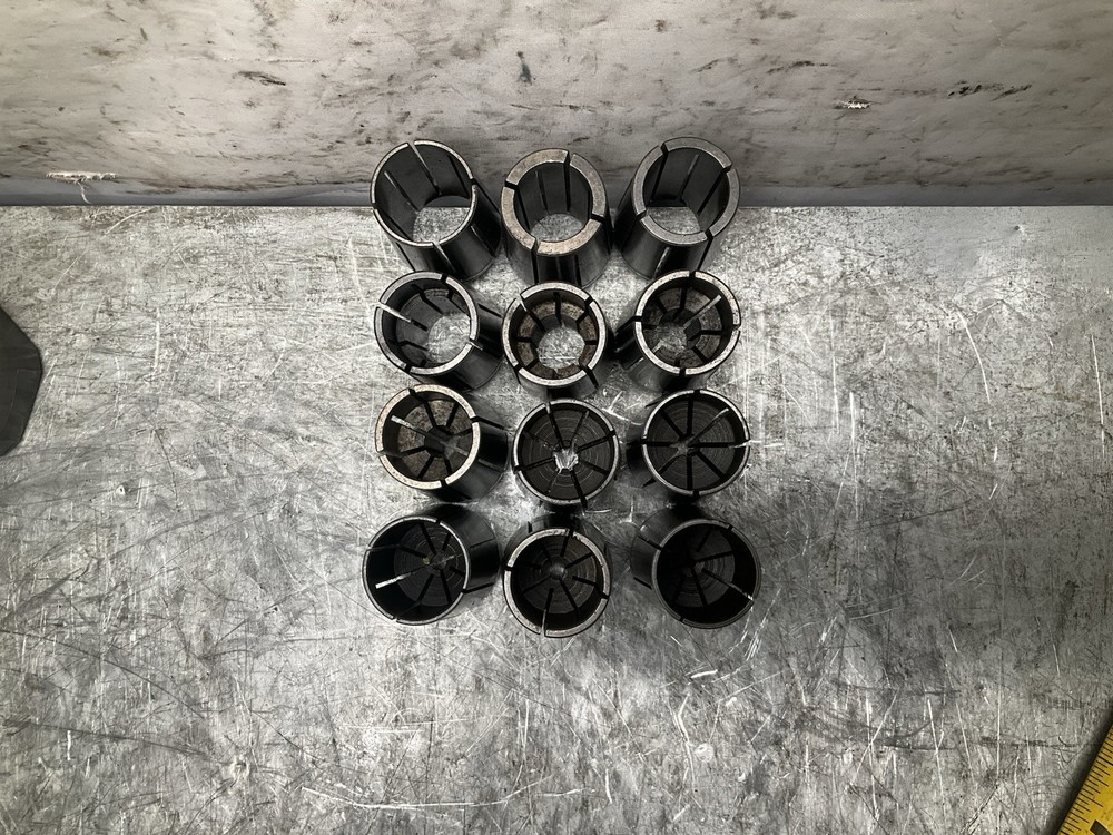 2 ea Cat 40 Tool Holder TG100 + 12ea Collets CNC