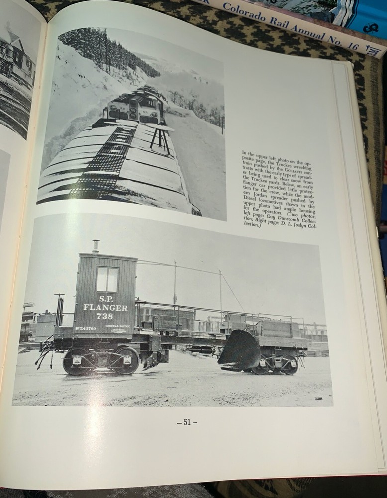 Snowplow Clearing Mountain Rails Gerald Best