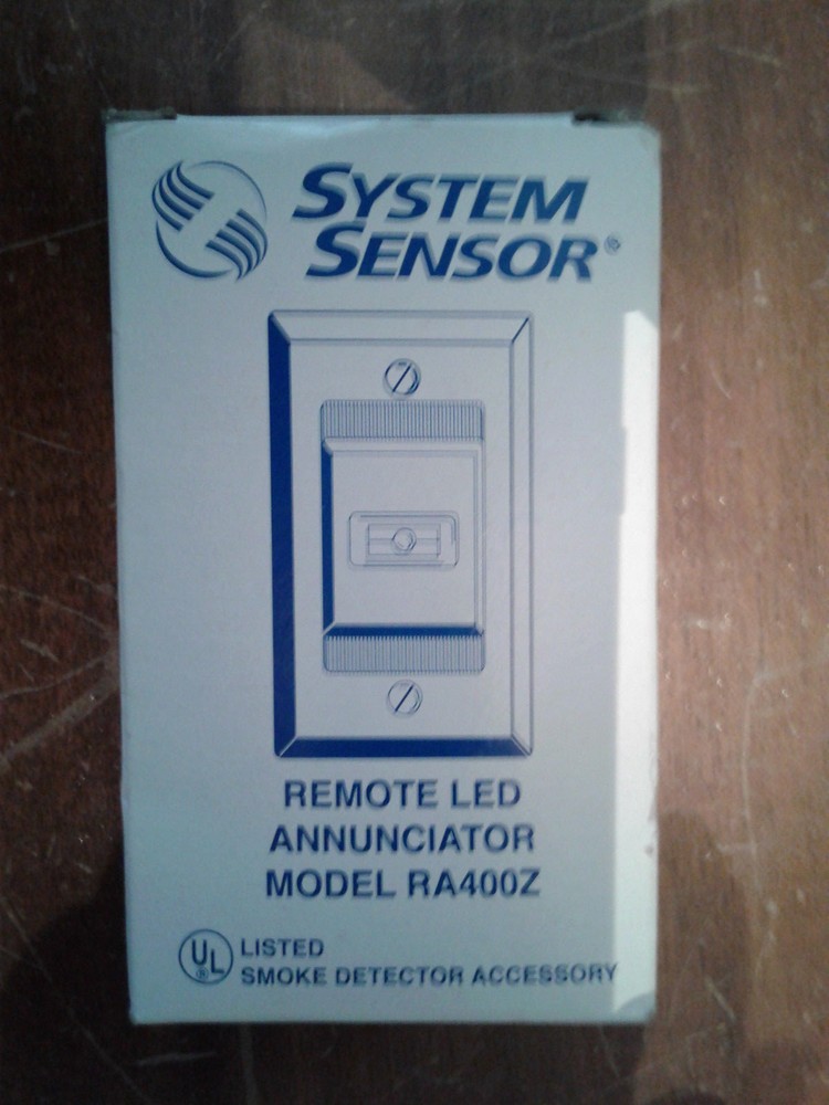 "NEW" System Sensor Remote LED Annunicator Model RA400Z