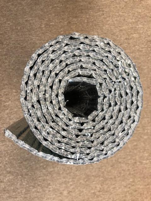 2" x 25' Reflective Double Bubble Duct Spacer HVAC Pipe Wrap Spacers Insulation