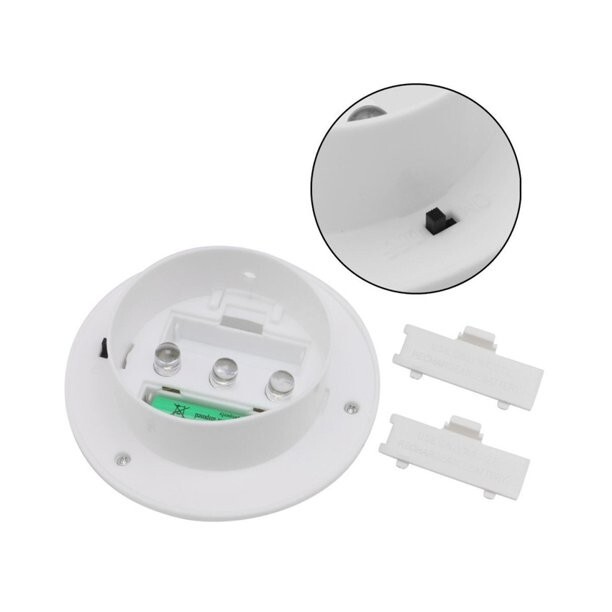 8 Pack Solar Powered LED Outdoor Gutter Lights with Brackets - Water Resistant