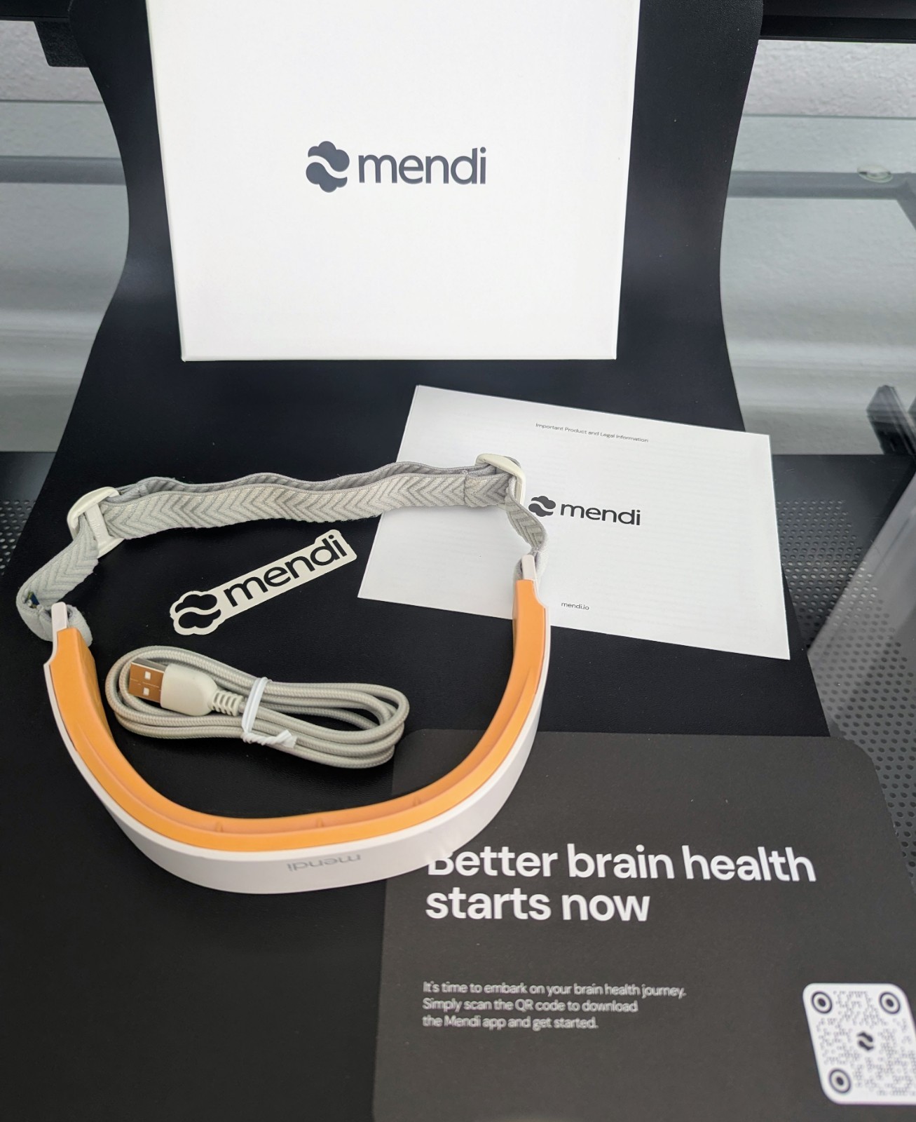 MENDI Neurofeedback Headset Brain Focus Training & Mental Health Device  MINT!