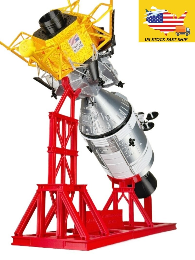 1/48 NASA Apollo Command Service Module CSM Lunar Module LM Model Finished Set