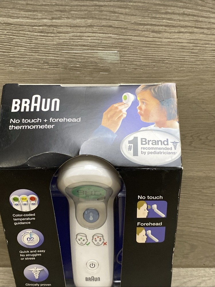 Braun NTF3000US No Touch Plus Forehead Digital Thermometer