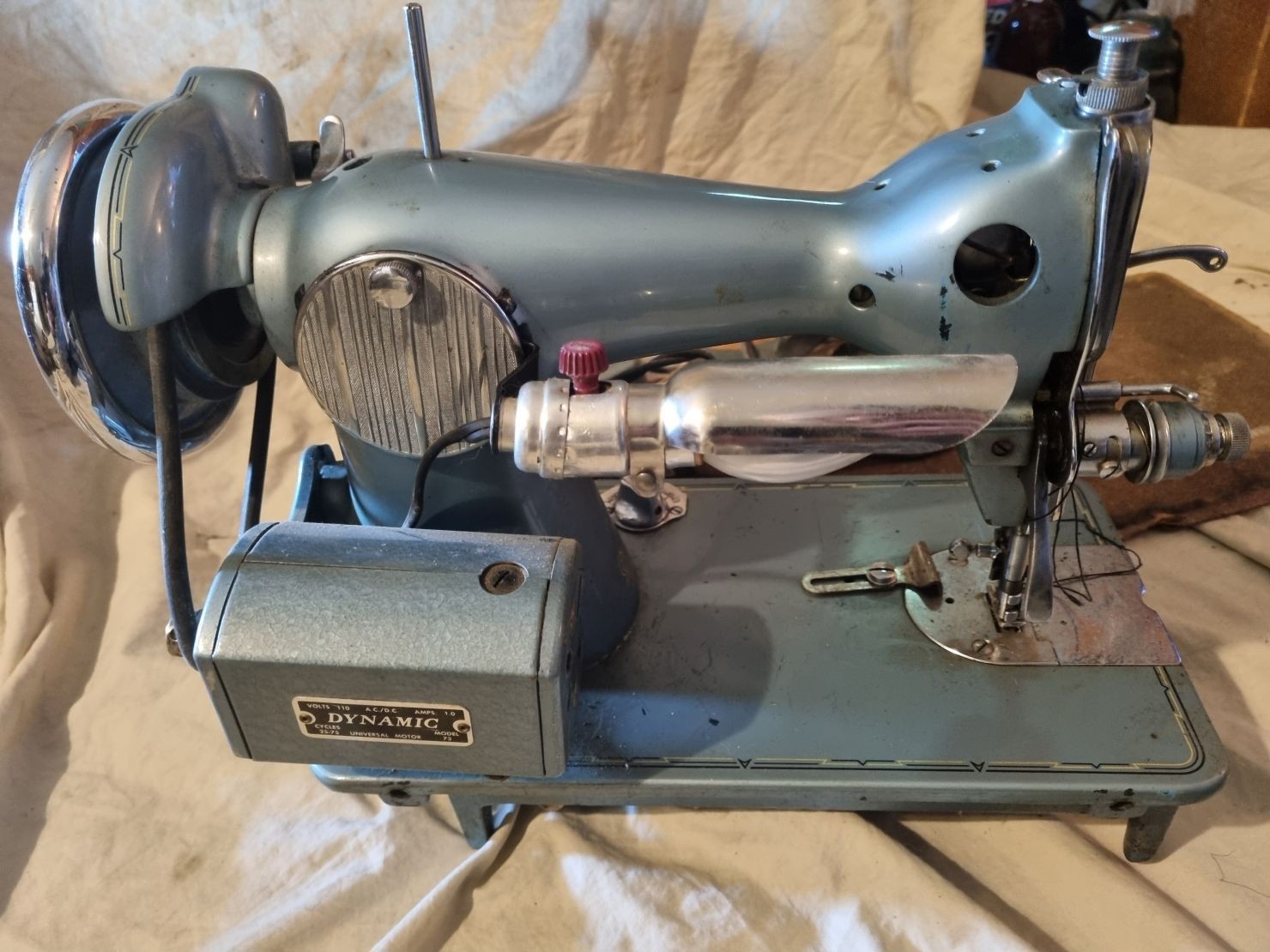 Vintage Sewing Machine Super Deluxe Precision Japan