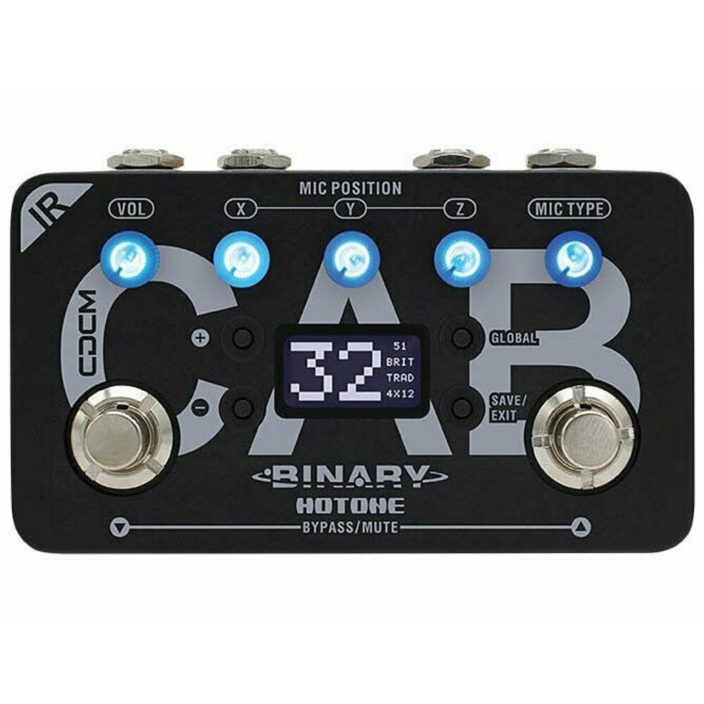 HOTONE BINARY IR CAB Impulse Response Cabinet Simulator Guitar USB FX Pedal