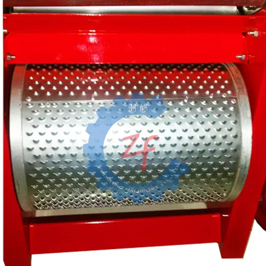 Manual Coffee Bean Peeler Stripper Hand Crank Small Peeling Machine Tool