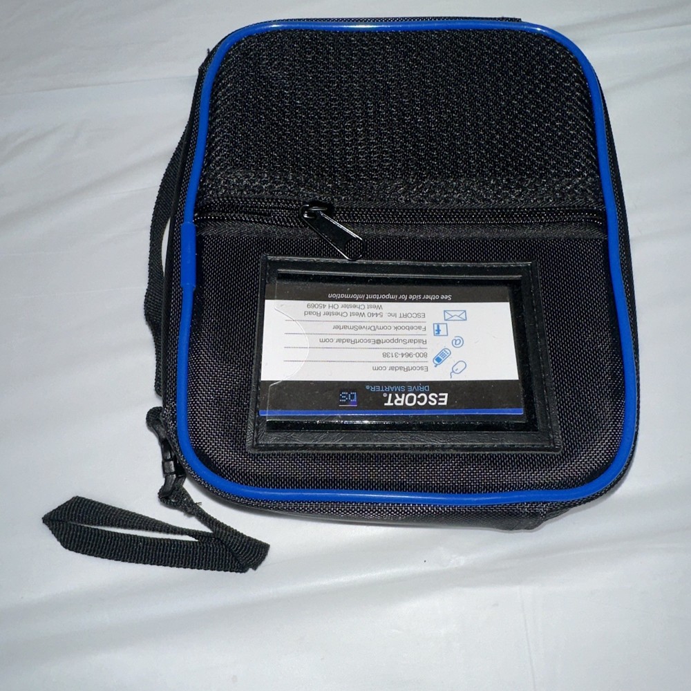 Escort MAX 360 Radar Detector GPS W/camera And case - Read Description