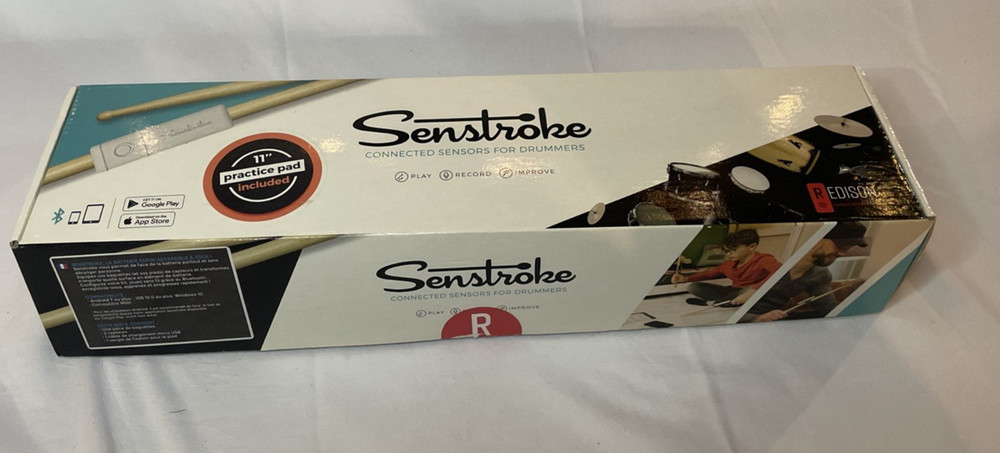 Senstroke Essential Box Bluetooth Drum Kit Drumming Redison NEW Instrument