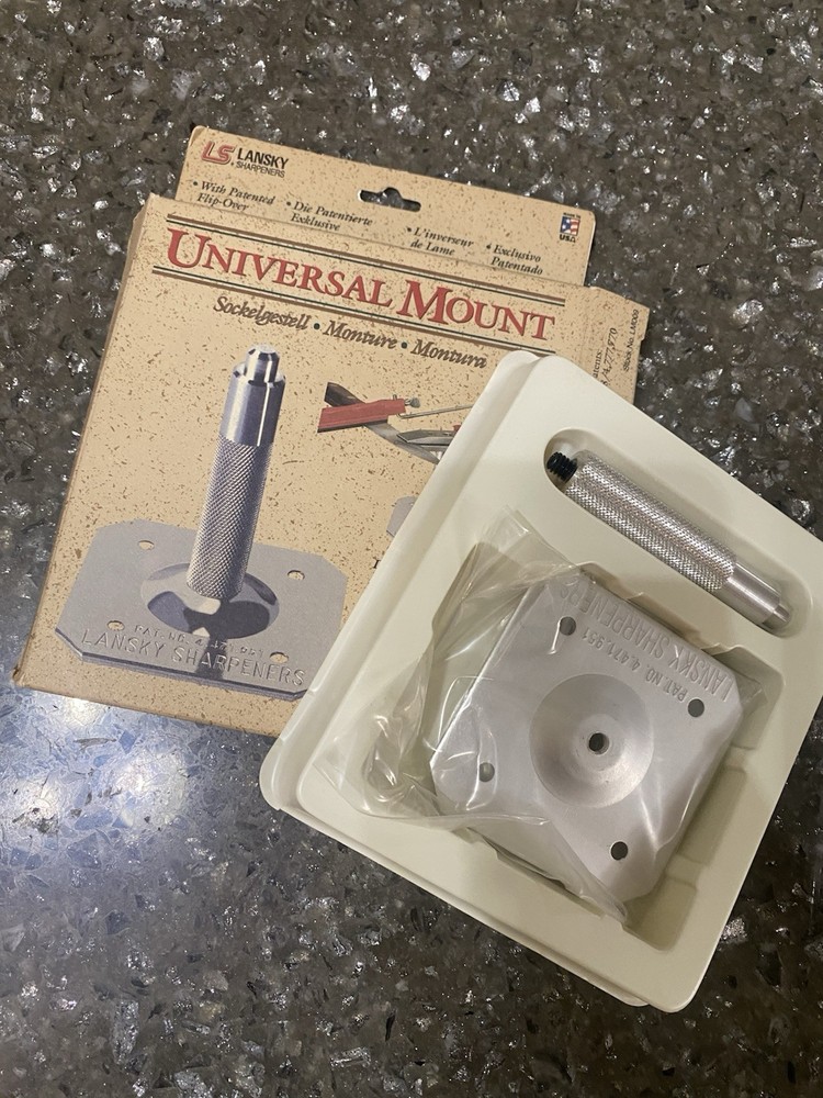 Lansky Deluxe Sharpening System with Universal Mount for Sharpening