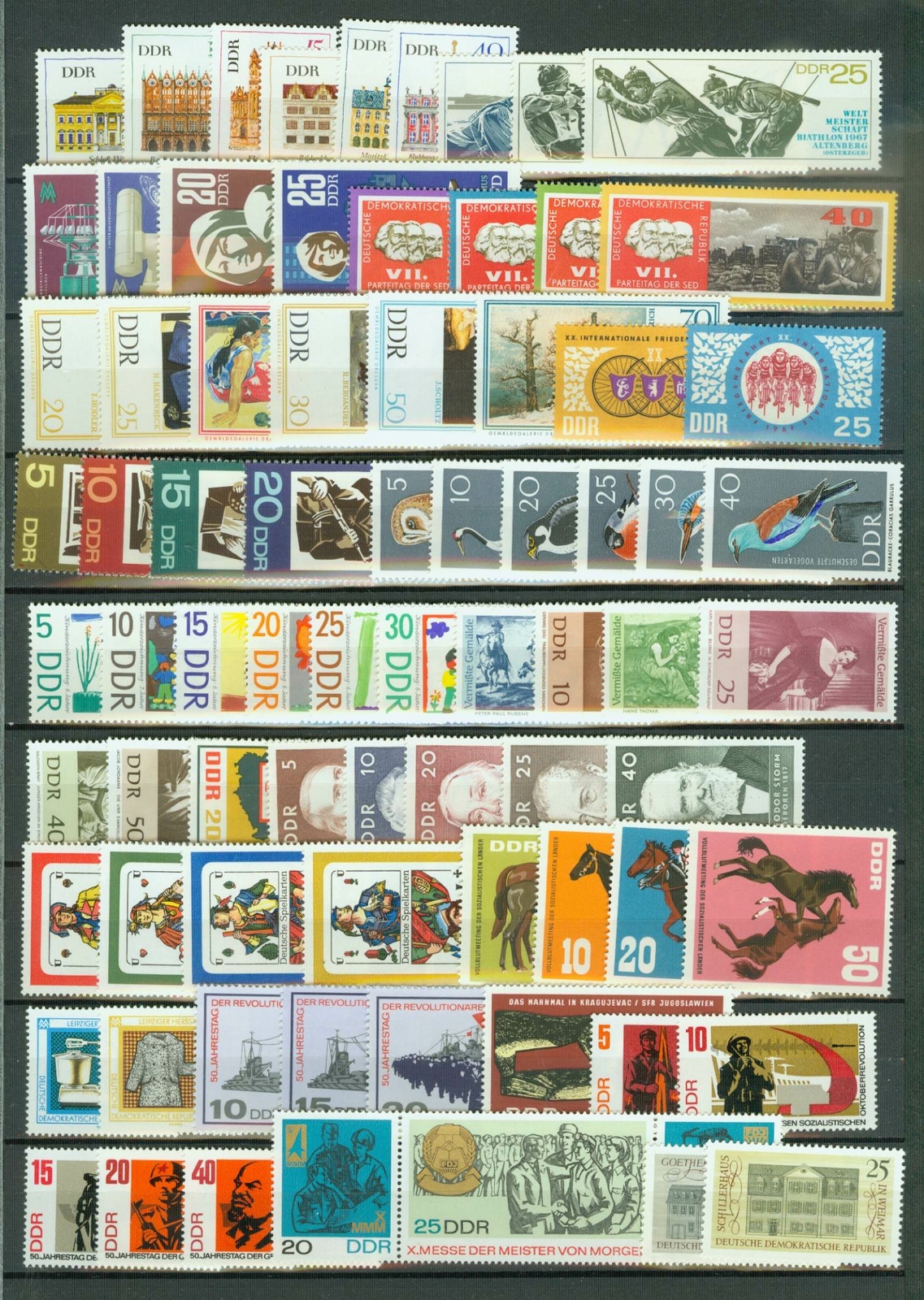 GDR, years 1960 - 1990, mint condition **, to choose from