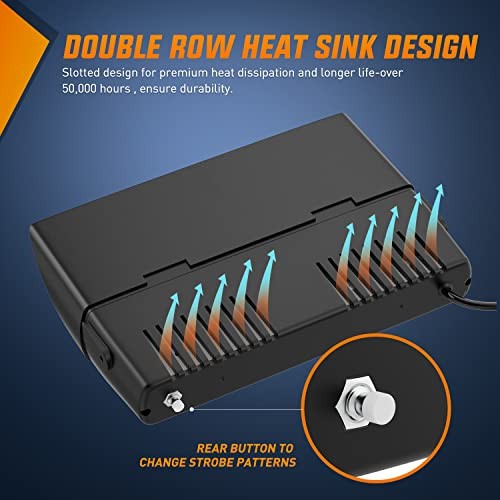 Emergency Strobe Lights Windshield Hazard Warning Safety Flash Light Green