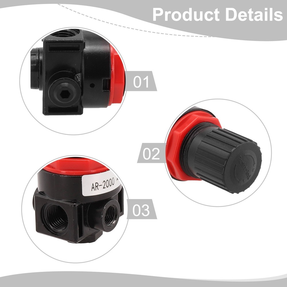 Efficient AR2000 Compressor Regulating Valve Convenient Lock Knob Adjustment