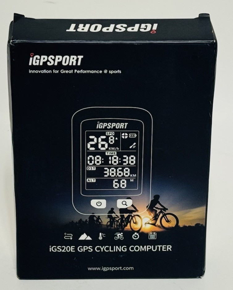 IGPSPORT IGS20E GPS Cycling Computer - New