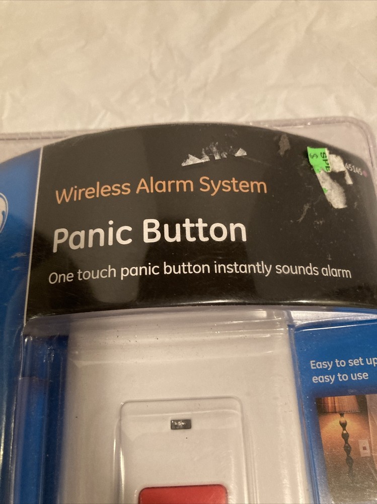 GE Clear Choice Wireless Alarm System Panic Button #45145
