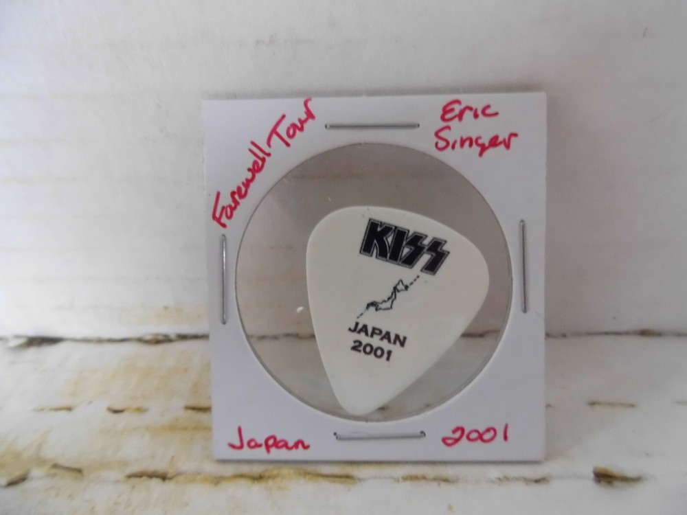 KISS "ERIC SINGER" 2001 GUITAR PICK~READ DESCRIPTION #16~11